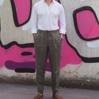 Comment porter des espadrilles marron au printemps