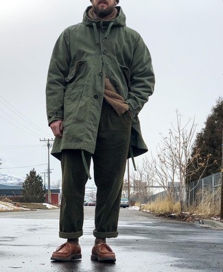 Comment porter un pull à fermeture éclair en polaire marron