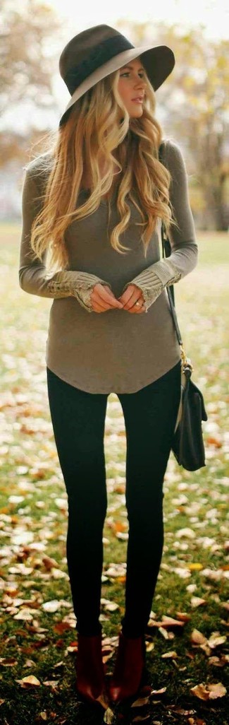 Comment porter un chapeau marron