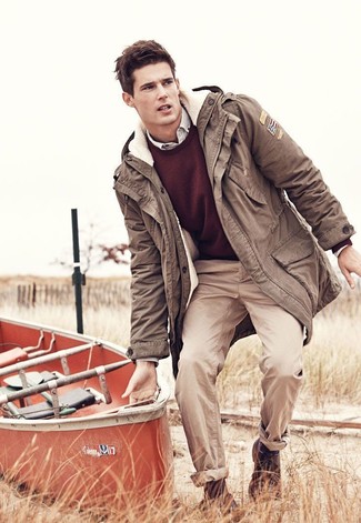 Comment porter une veste marron pour un style chic decontractés quand il fait frais