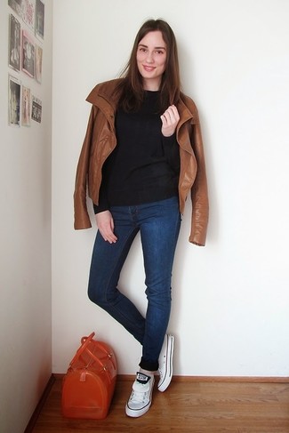 Comment porter une veste marron