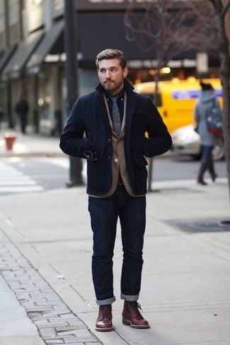 Comment porter une veste marron pour un style chic decontractés quand il fait frais