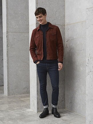 Comment porter une veste marron pour un style chic decontractés à l'adolescence