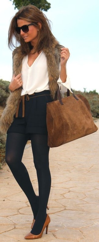 Comment porter une veste marron