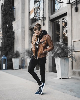 Comment porter une veste marron pour un style decontractés quand il fait frais