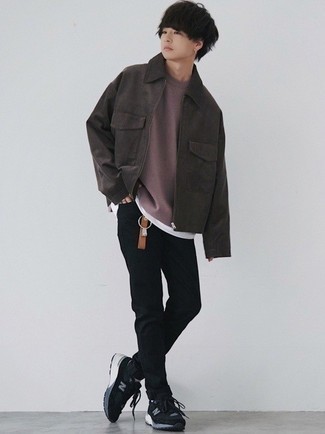 Comment porter une veste marron quand il fait chaud à l'adolescence