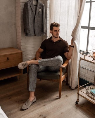 Comment porter un polo marron