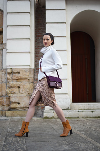 Comment porter des bottines en daim marron