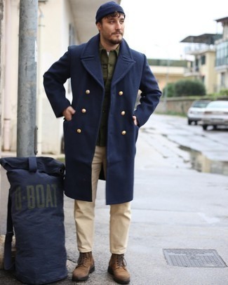 Comment porter des bottes de loisirs en daim marron en hiver