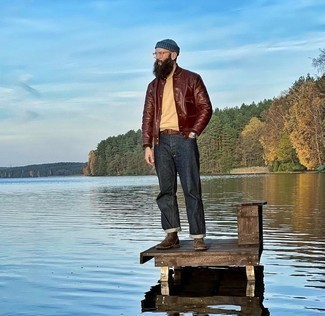 Comment porter des bottes de loisirs en daim marron
