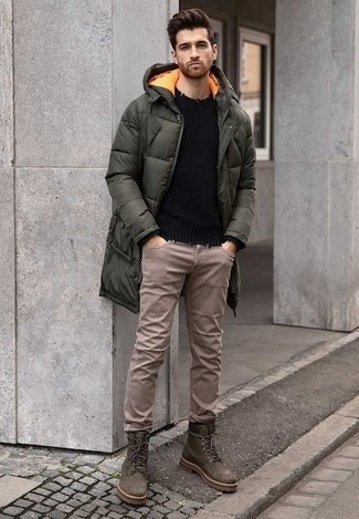 Comment porter des bottes de travail en daim marron