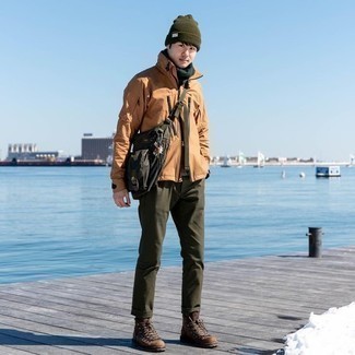 Comment porter des bottes de travail en daim marron