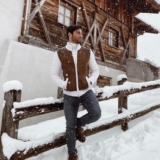 Comment porter des bottes de travail en daim marron