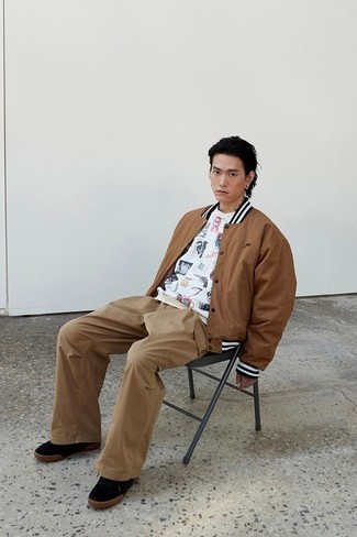 Comment porter une veste universitaire marron