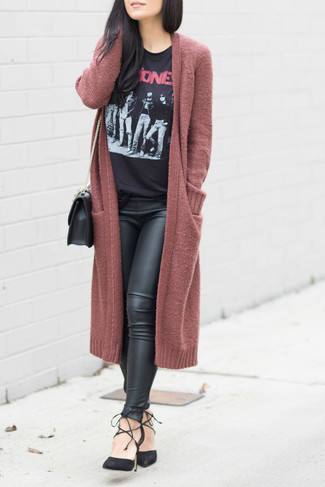 Comment porter un gilet bordeaux