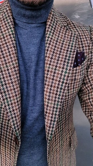 Comment porter une pochette de costume á pois bordeaux