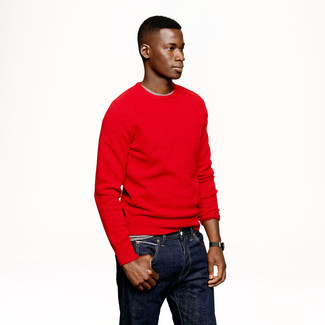 Comment porter un pull bordeaux pour un style decontractés