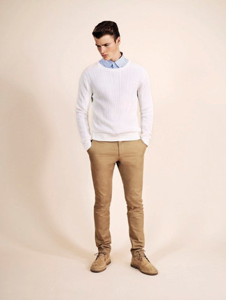 Comment porter un pull torsadé
