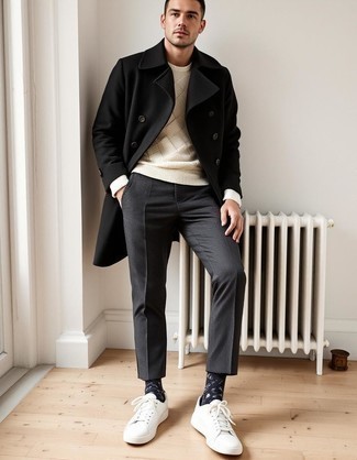 Comment porter un pull torsadé