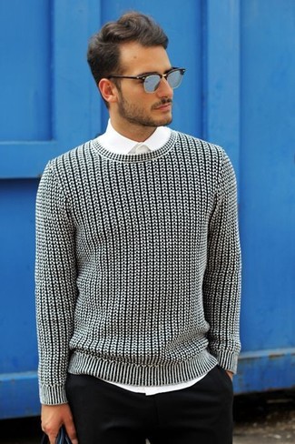 Comment porter un pull torsadé