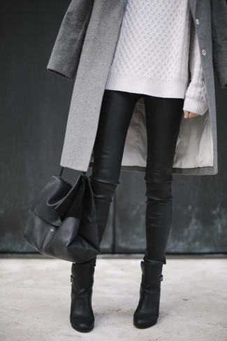 Comment porter un pull torsadé