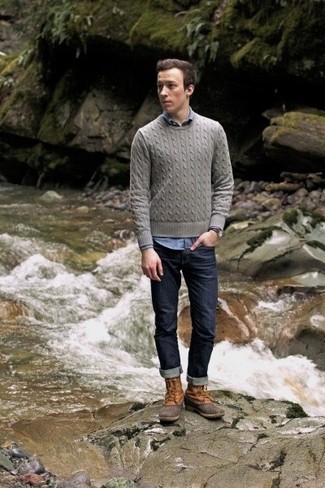 Comment porter un pull torsadé