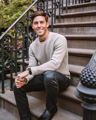 Comment porter un pull torsadé pour un style chic decontractés en automne