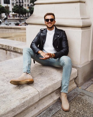 Comment porter un pull torsadé pour un style decontractés quand il fait frais