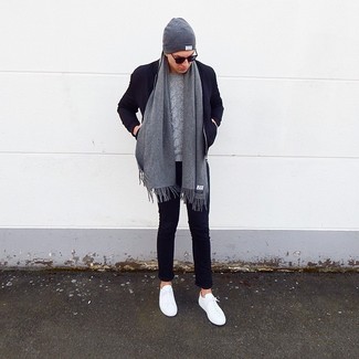 Comment porter un pull torsadé pour un style decontractés quand il fait frais