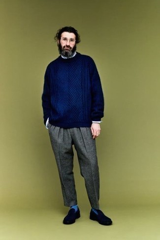 Comment porter un pull torsadé