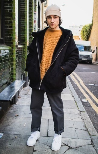 Comment porter un pull torsadé