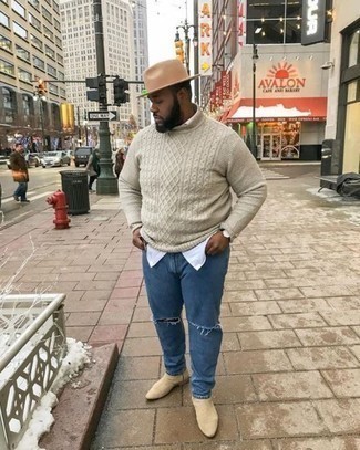 Comment porter un pull torsadé