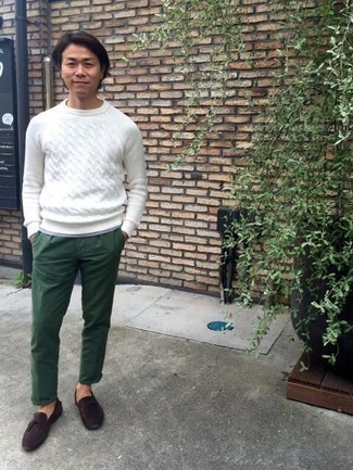 Comment porter un pull torsadé