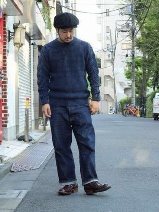 Comment porter un pull torsadé