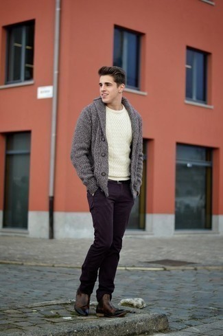 Comment porter un pull torsadé