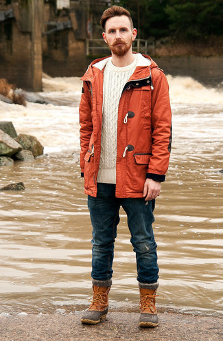 Comment porter un pull torsadé