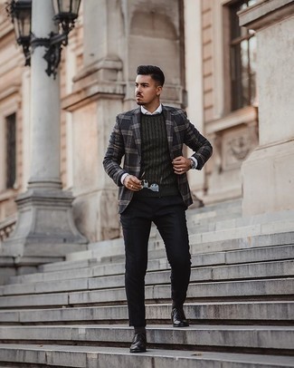 Comment porter un pull torsadé