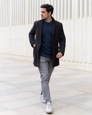 Comment porter un pull torsadé