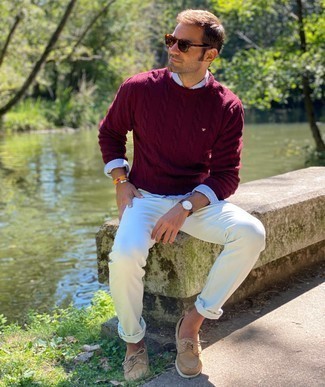 Comment porter un pull torsadé