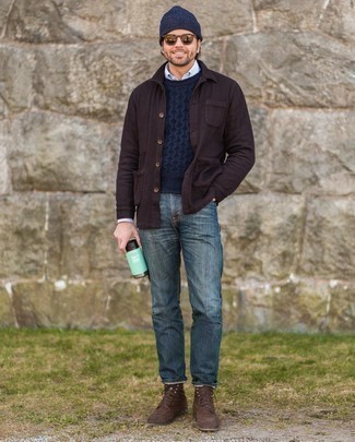 Comment porter un pull torsadé après 40 ans