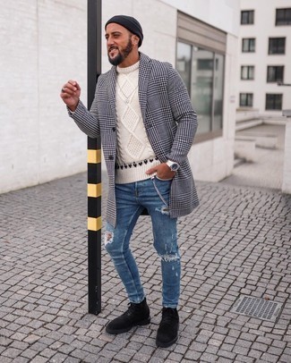 Comment porter un pull torsadé
