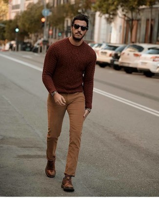 Comment porter un pull torsadé