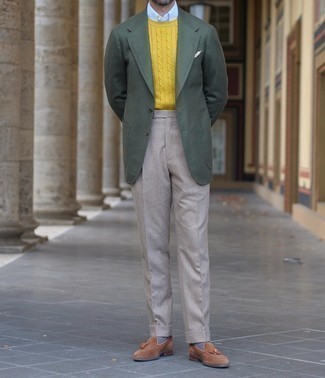 Comment porter un pull torsadé