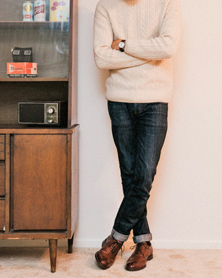 Comment porter un pull torsadé pour un style chic decontractés en automne