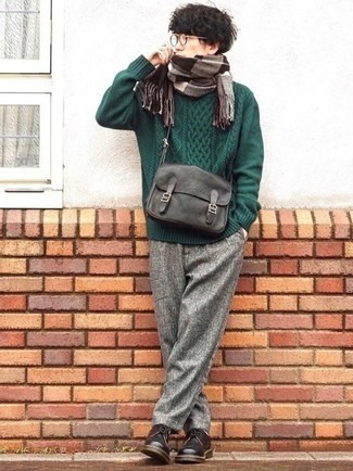 Comment porter un pull torsadé
