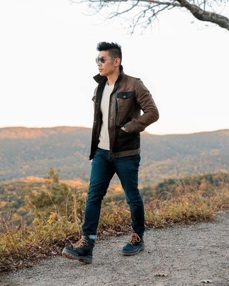 Comment porter des bottes de travail en toile en automne