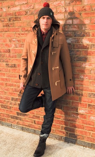 Comment porter un cardigan en hiver