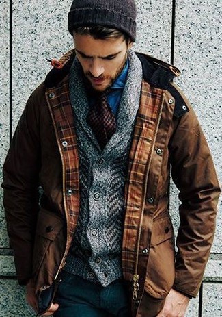 Comment porter un cardigan en hiver à 30 ans