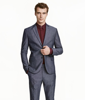 Comment porter un costume gris foncé