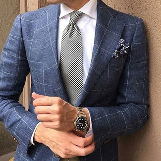 Comment porter un blazer à carreaux